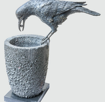 Aesops Crow and Pitcher Water Feature